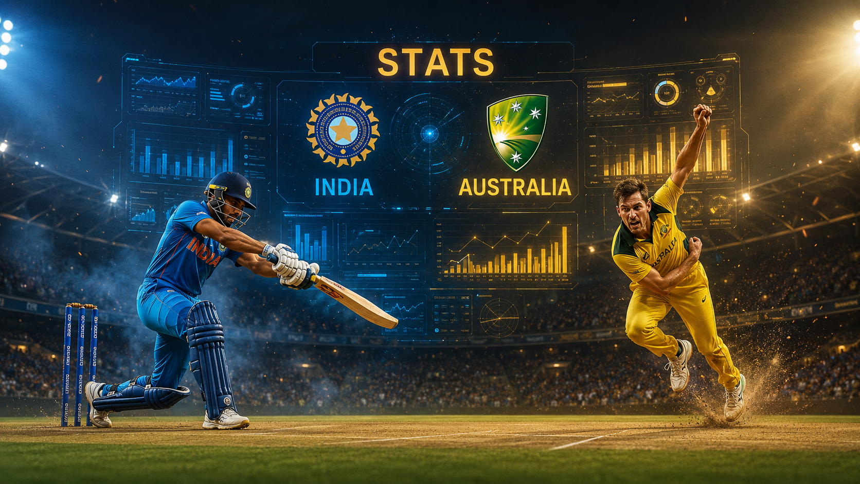 India National Cricket Team Vs Australia Men's Cricket Team Stats