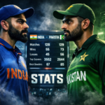 India National Cricket Team Vs Pakistan National Cricket Team Stats