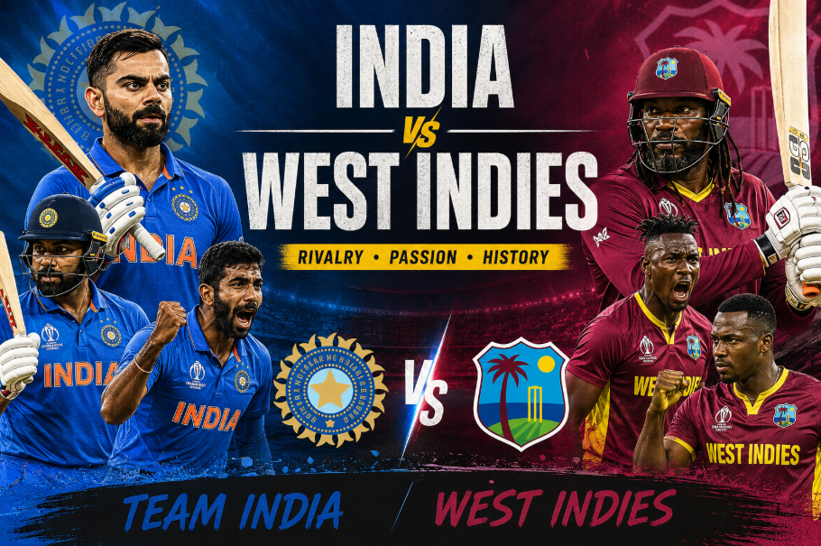 India National Cricket Team Vs West Indies Cricket Team Match Scorecard