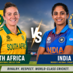 India Women's National Cricket Team Vs South Africa Women's National Cricket Team Match Scorecard