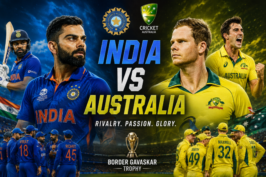 Australian Men's Cricket Team Vs India National Cricket Team Match Scorecard
