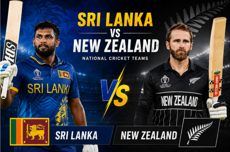 sri lanka national cricket team vs new zealand national cricket team stats