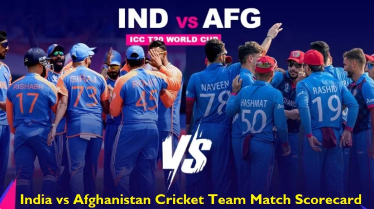 India National Under-19 Cricket Team Vs Afghanistan National Under-19 Cricket Team Match Scorecard