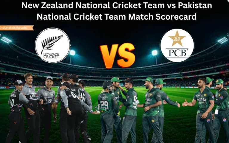 New Zealand National Cricket Team Vs Pakistan National Cricket Team Match Scorecard