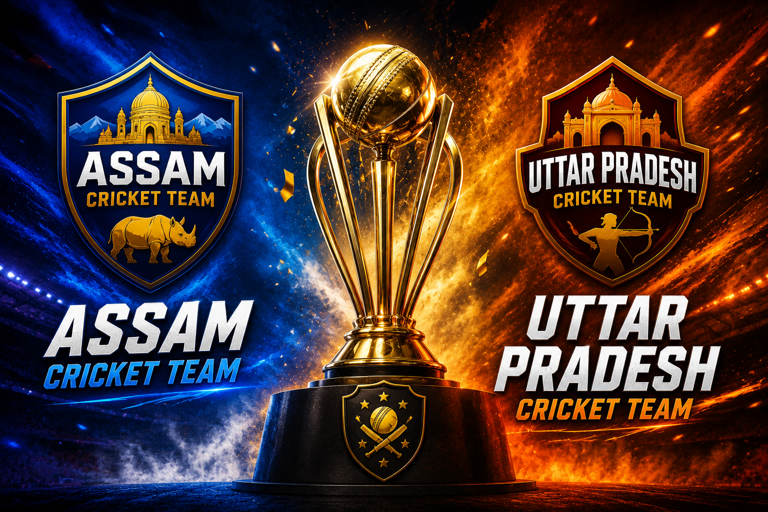 Assam Cricket Team vs Uttar Pradesh Cricket Team Match Scorecard