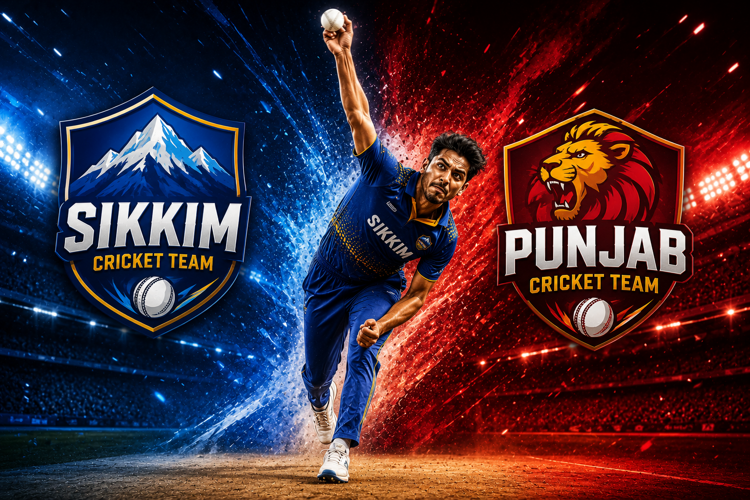 Sikkim Cricket Team vs Punjab Cricket Team Match Scorecard