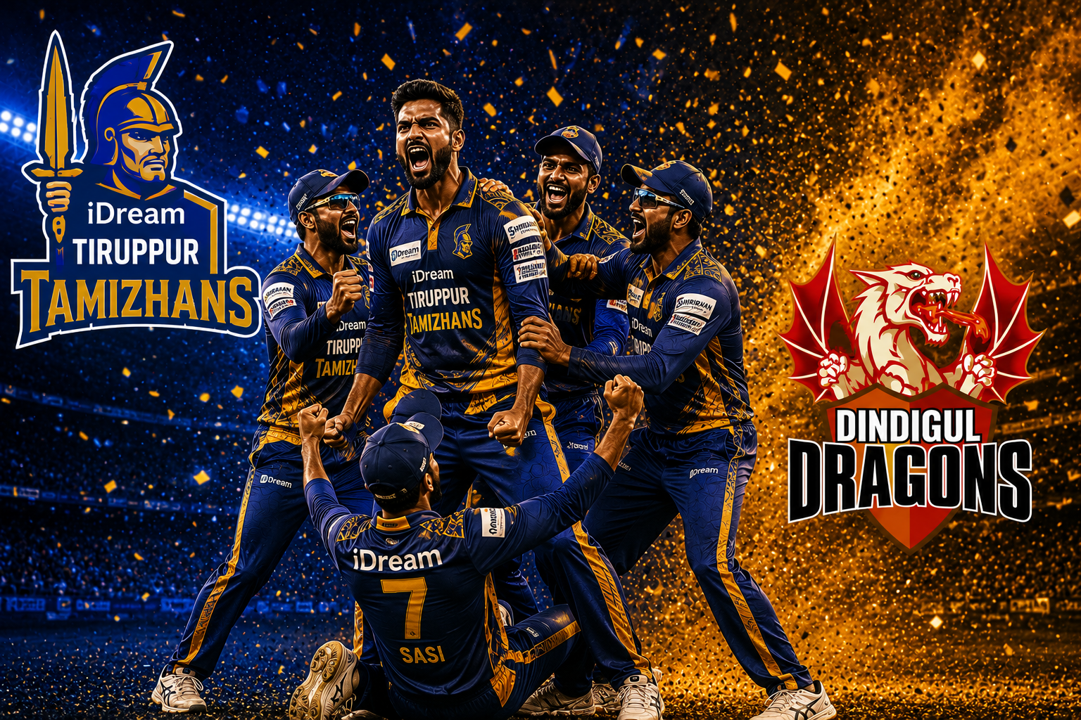 Idream Tiruppur Tamizhans Vs Dindigul Dragons Match Scorecard