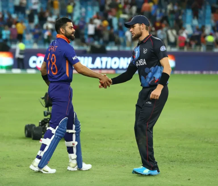 namibia national cricket team vs india national cricket team matches