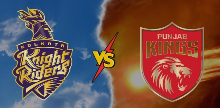 Punjab Kings Vs Kolkata Knight Riders Timeline
