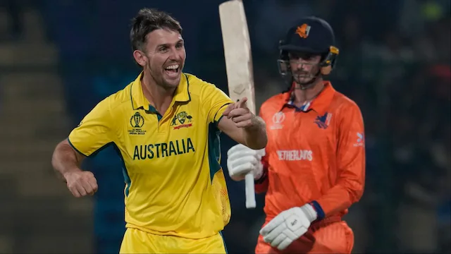 Australian Men's Cricket Team Vs Netherlands Cricket Team Match Scorecard